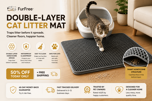 FurFree™ Cat Litter Mat