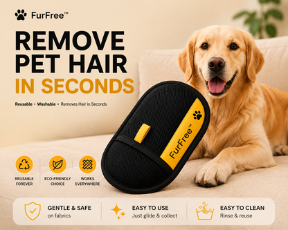 FurFree™ Pet Hair Removal Glove