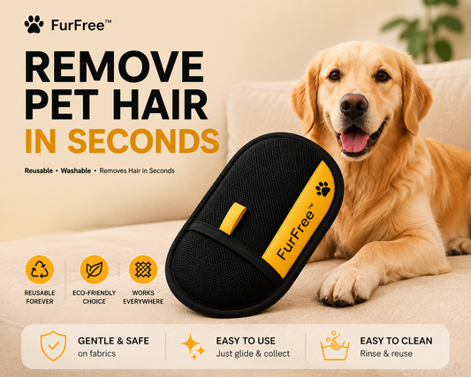 FurFree™ Pet Hair Removal Glove