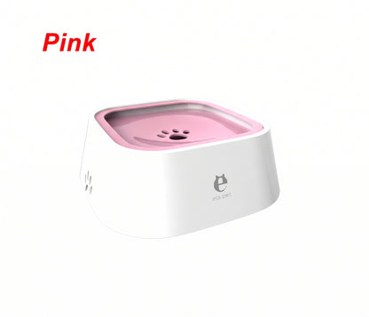 Portable Dog Bowl Pet Floating Bowl Splash-proof