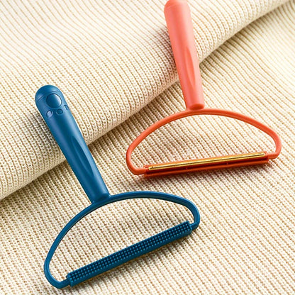 Double-Side Lint Remover Portable Pet Hair Remover Brush Manual Fluff Remover Clothes Fuzz Fabric Shaver Carpet Clothes Brush